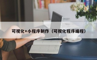 昆山可视化+小程序制作（可视化程序编程）
